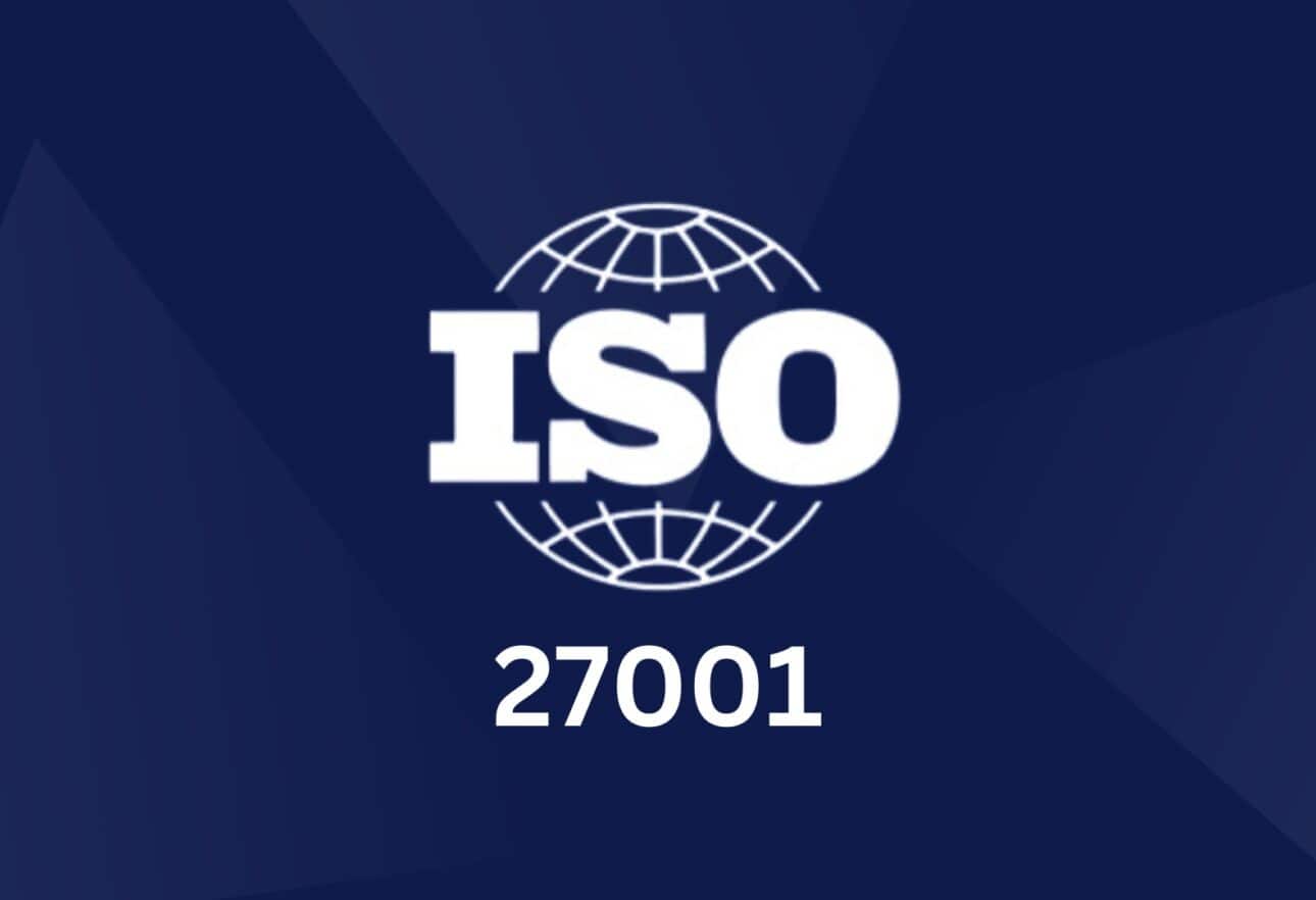 ISO 27001 certification logo