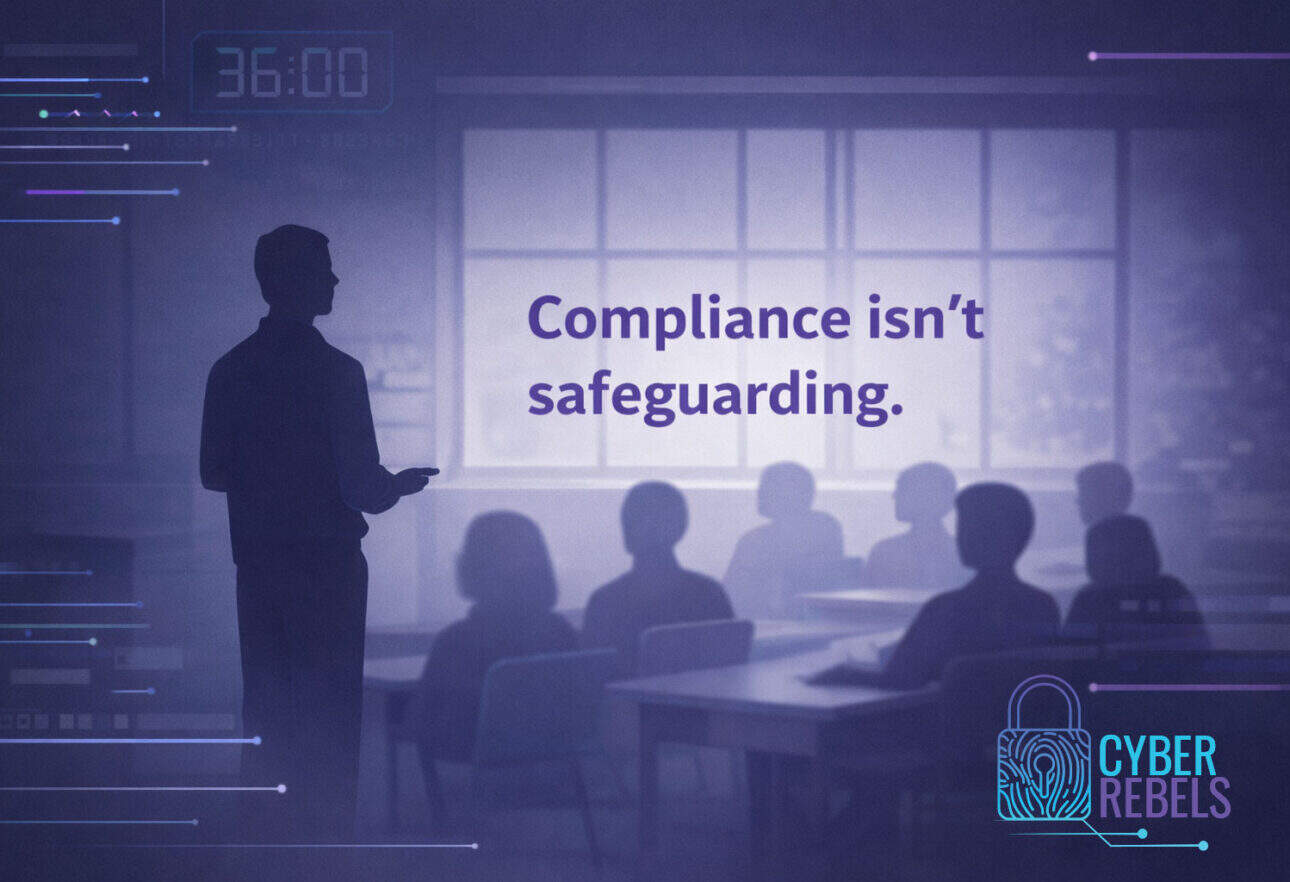 Silhouette teaching: Compliance isn't safeguarding message.